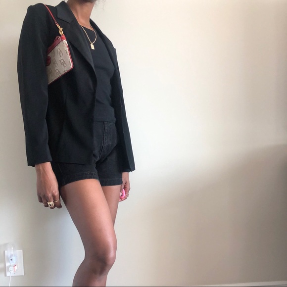 Vintage black blazer - Picture 6 of 8